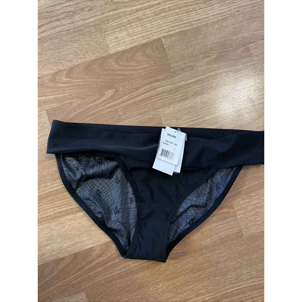 Volcom Women’s Hipster Bikini Bottoms Size Large NWT - Picture 3 of 4